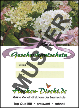Gutschein Onlineshop Pflanzen Hecken-Direkt.de
