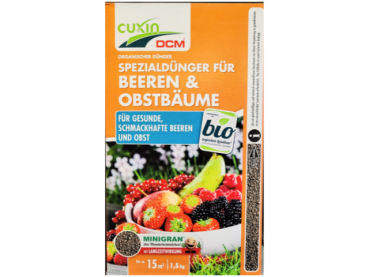 cuxin DCM ® Spezialdünger für Beeren & Obstbäume