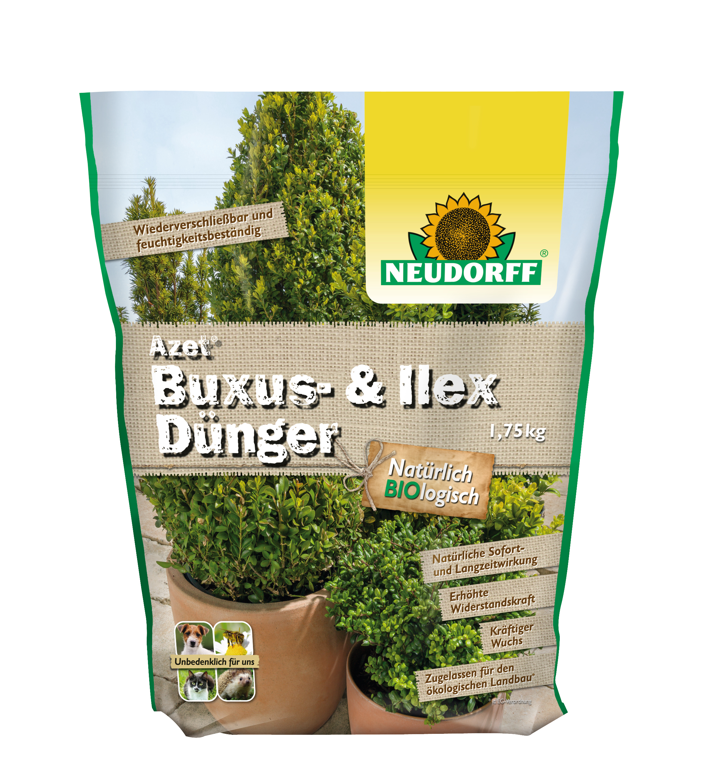 NEUDORFF  Azet Buxus- & IlexDnger | Hecken-Direkt.de